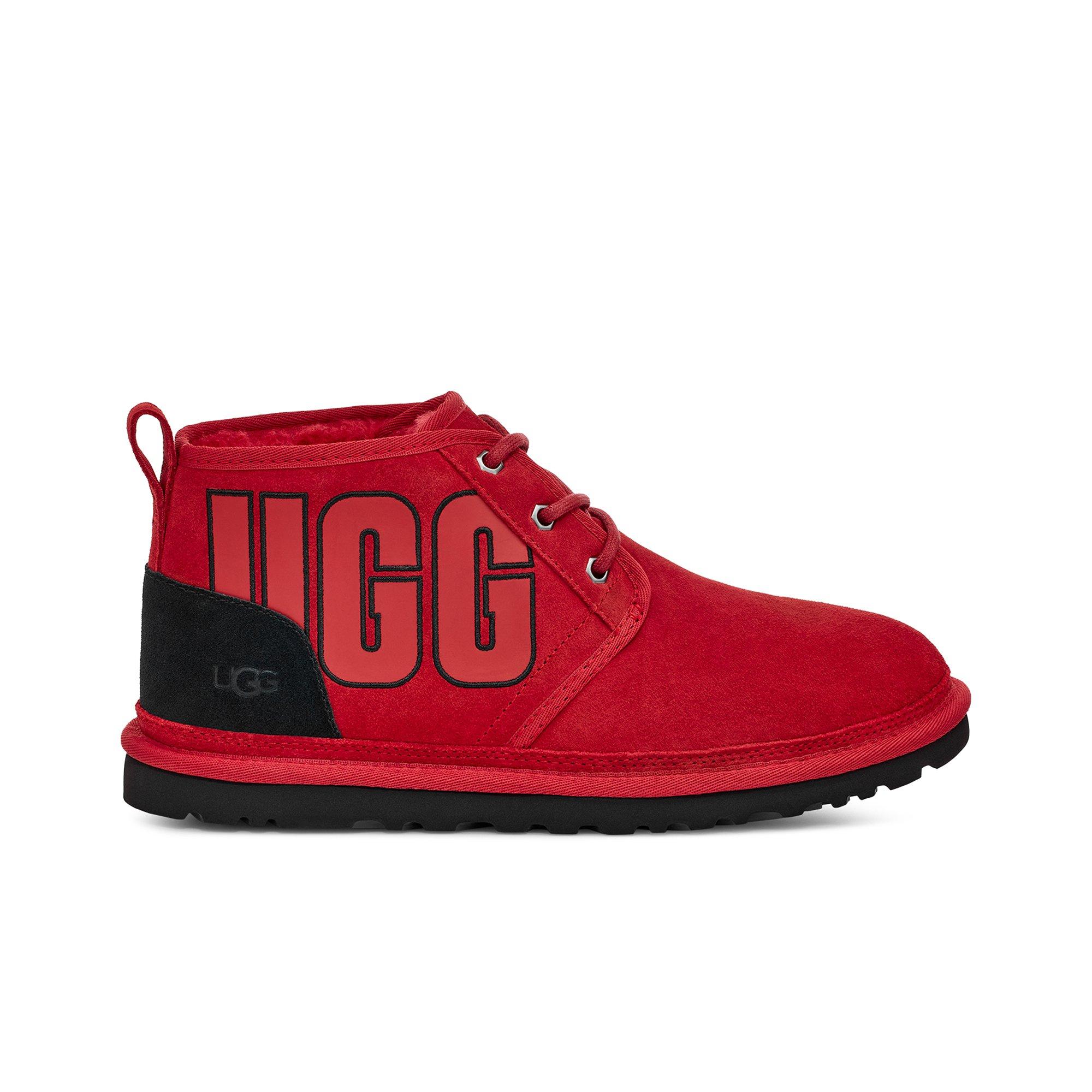 Men uggs hot sale red